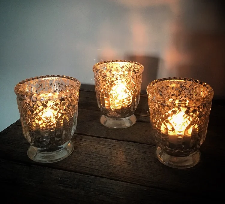 Silver Mercury Votive $20 for a set of 10