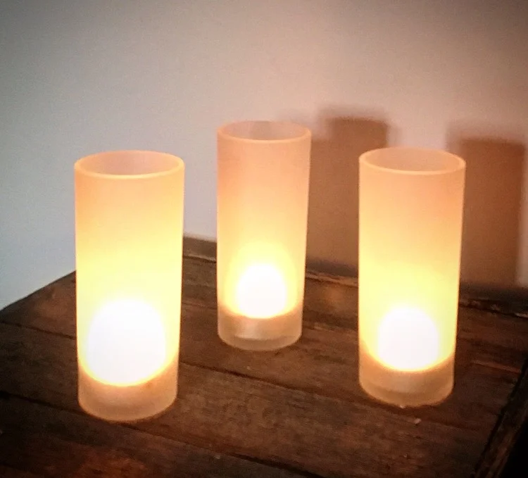 Frosted Votives $20 for a set of 10