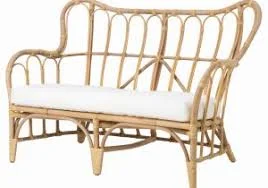 Cane 2 Seater LoungeH 800 x W 1180 x D 670$80Qty- 1