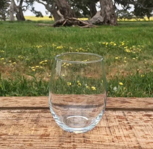 Stemless Wine Glass 60 cents each