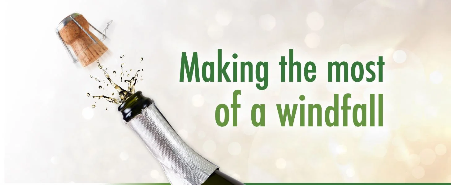 Making the most of a windfall.JPG