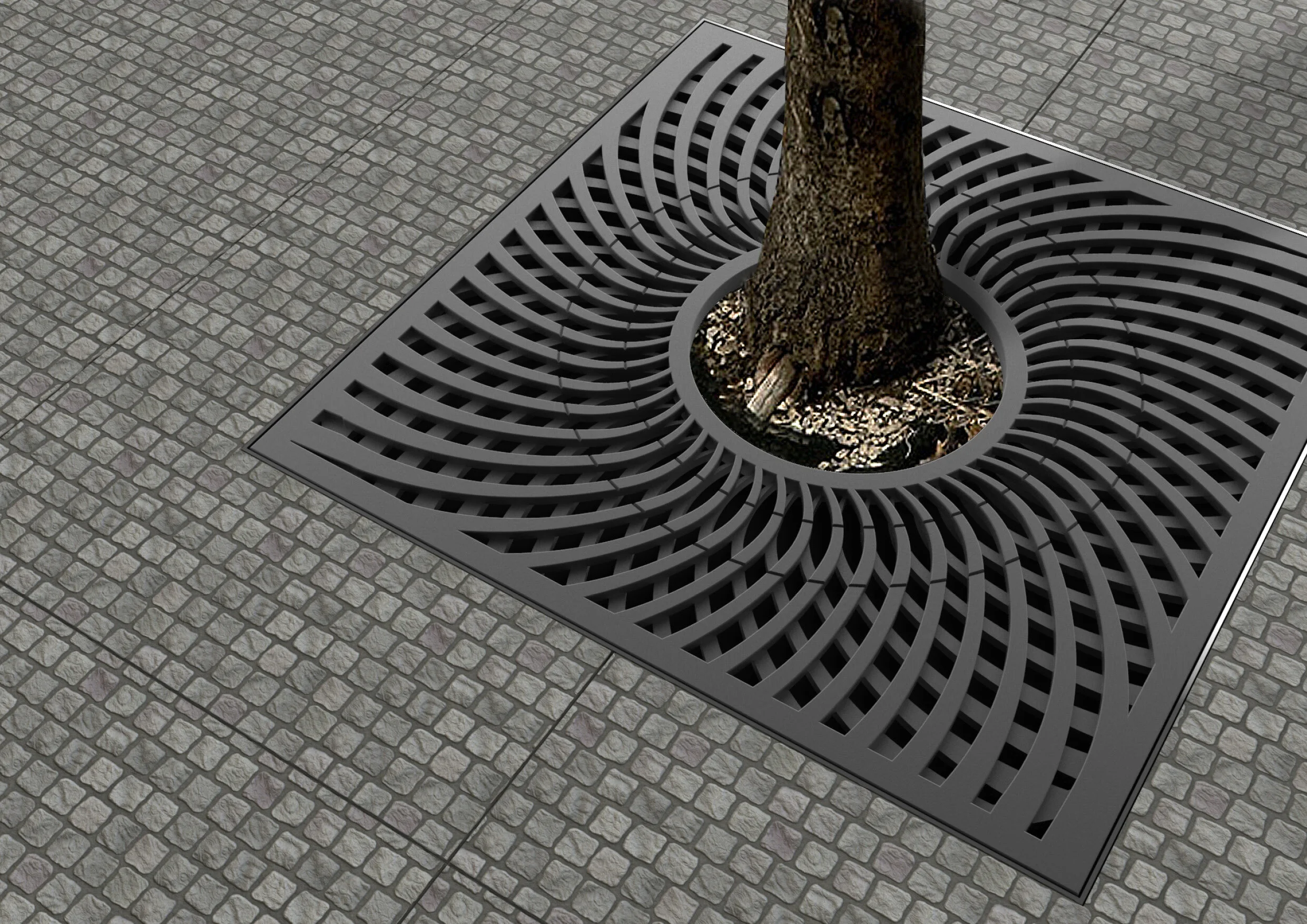 Energy City Tree Grille