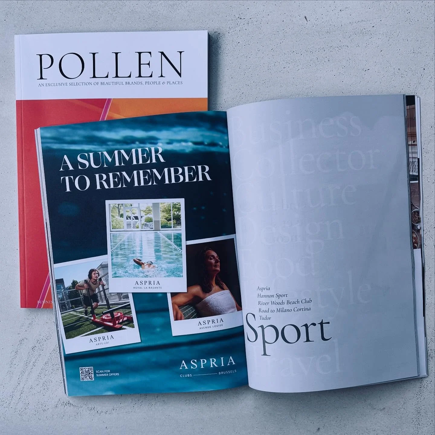 Rubrique SPORT / Pollen #33

An Exclusive Selection of Beautiful Brands, People &amp; Places&nbsp;

#POLLENMAG #SUMMER #ISSUE #SPORT #LUXURY #BEAUTY #EXCLUSIVE #PEOPLE #PLACES