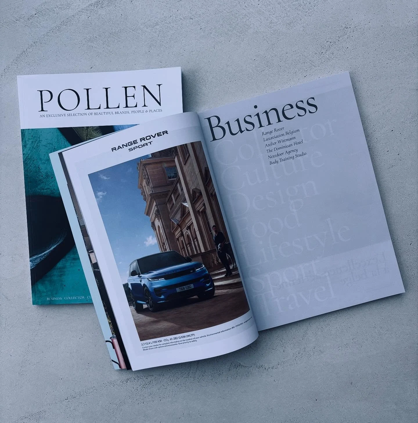 Rubrique BUSINESS / Pollen #34

An Exclusive Selection of Beautiful Brands, People &amp; Places&nbsp;

#POLLENMAG #AUTUMN #ISSUE #DESIGN #LUXURY #BEAUTY #EXCLUSIVE #PEOPLE #PLACES