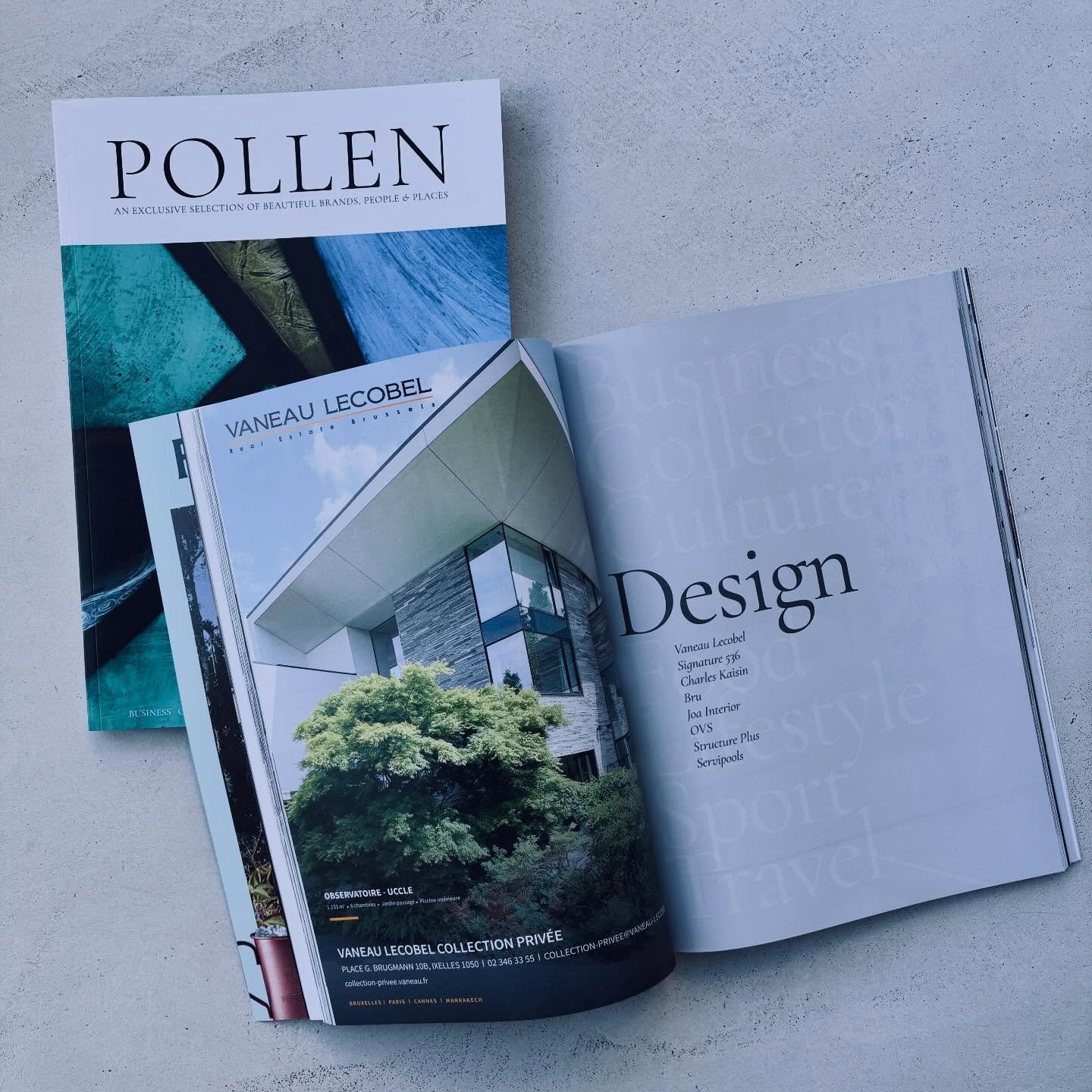 Rubrique DESIGN / Pollen #34

An Exclusive Selection of Beautiful Brands, People &amp; Places&nbsp;

#POLLENMAG #DESIGN #LUXURY #BEAUTY