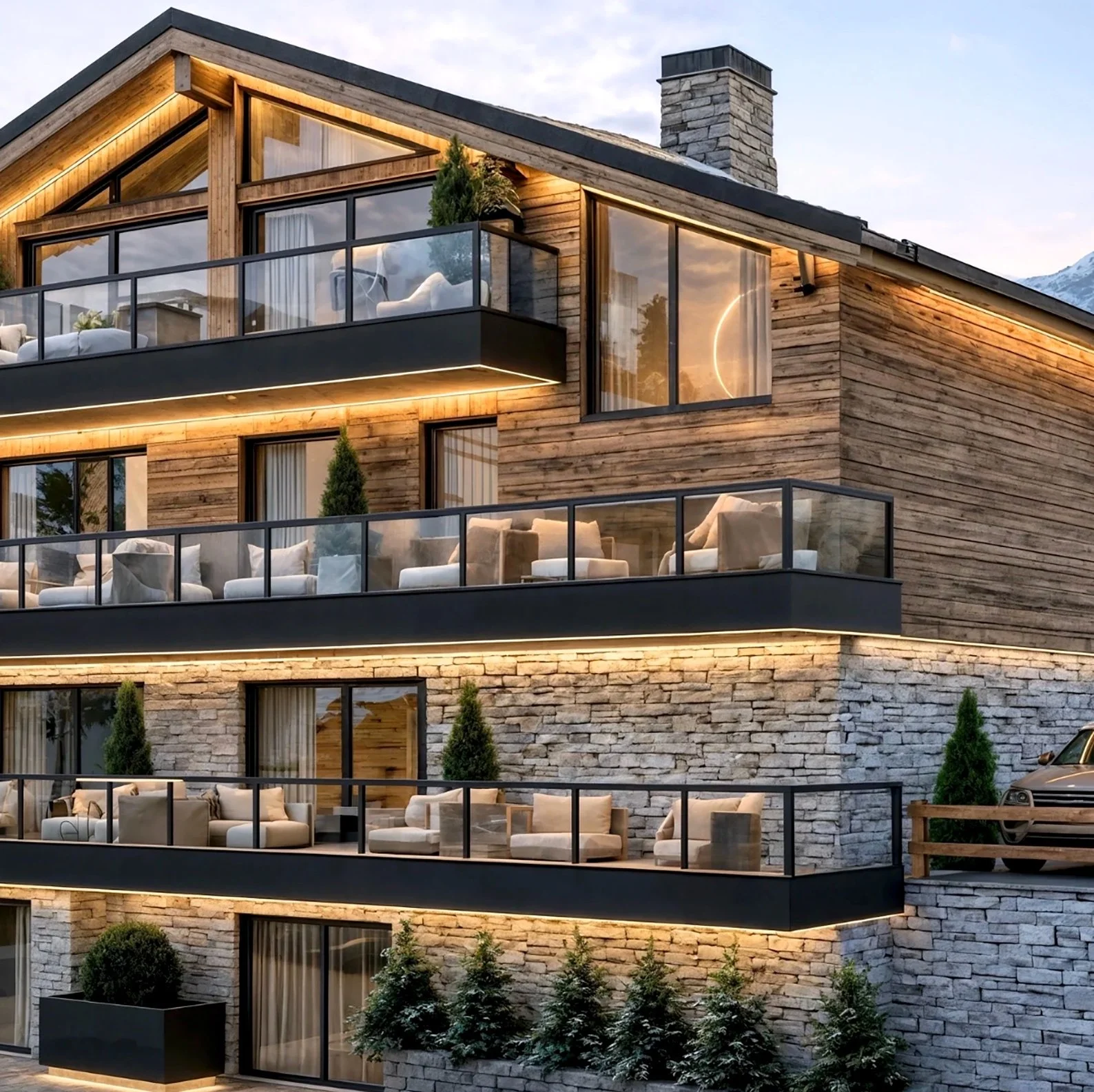 L’immobilier alpin au sommet 
