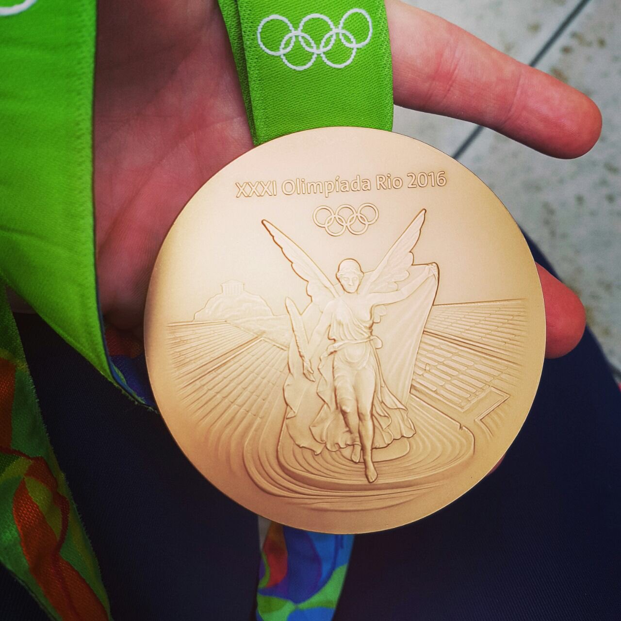 Crista Cullen's Gold Medal 