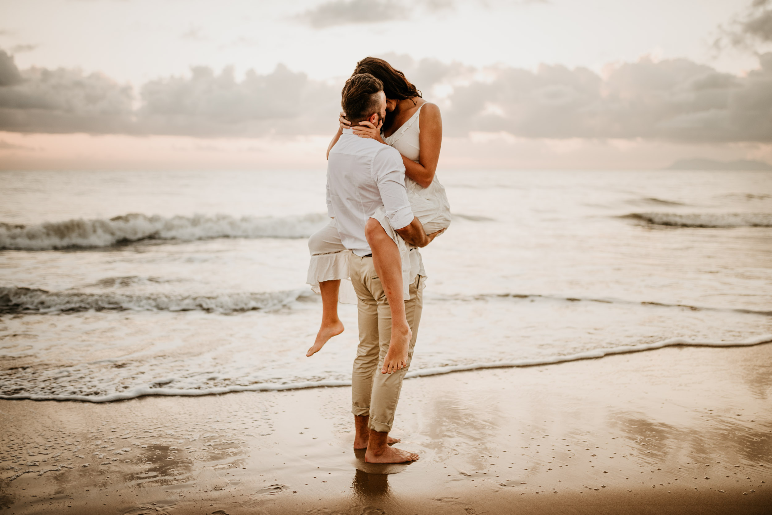 The Raw Photographer - Cairns Wedding Photographer - Engaged Engagement - Beach location - Candid Photography Queensland-6.jpg