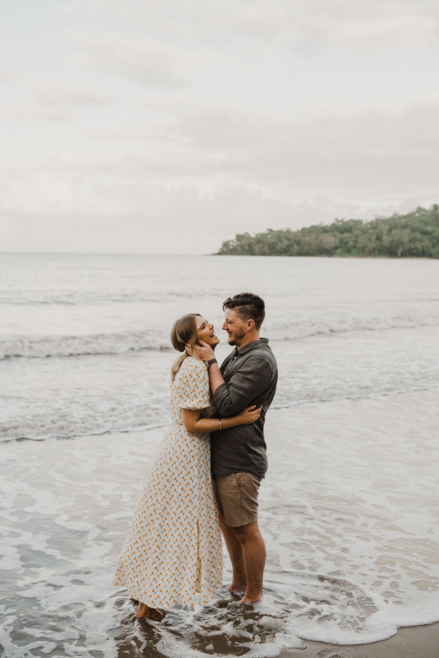 The Raw Photographer - Cairns Wedding Photographer - Beach Engagement Shoot - Candid Picnic-29.jpg