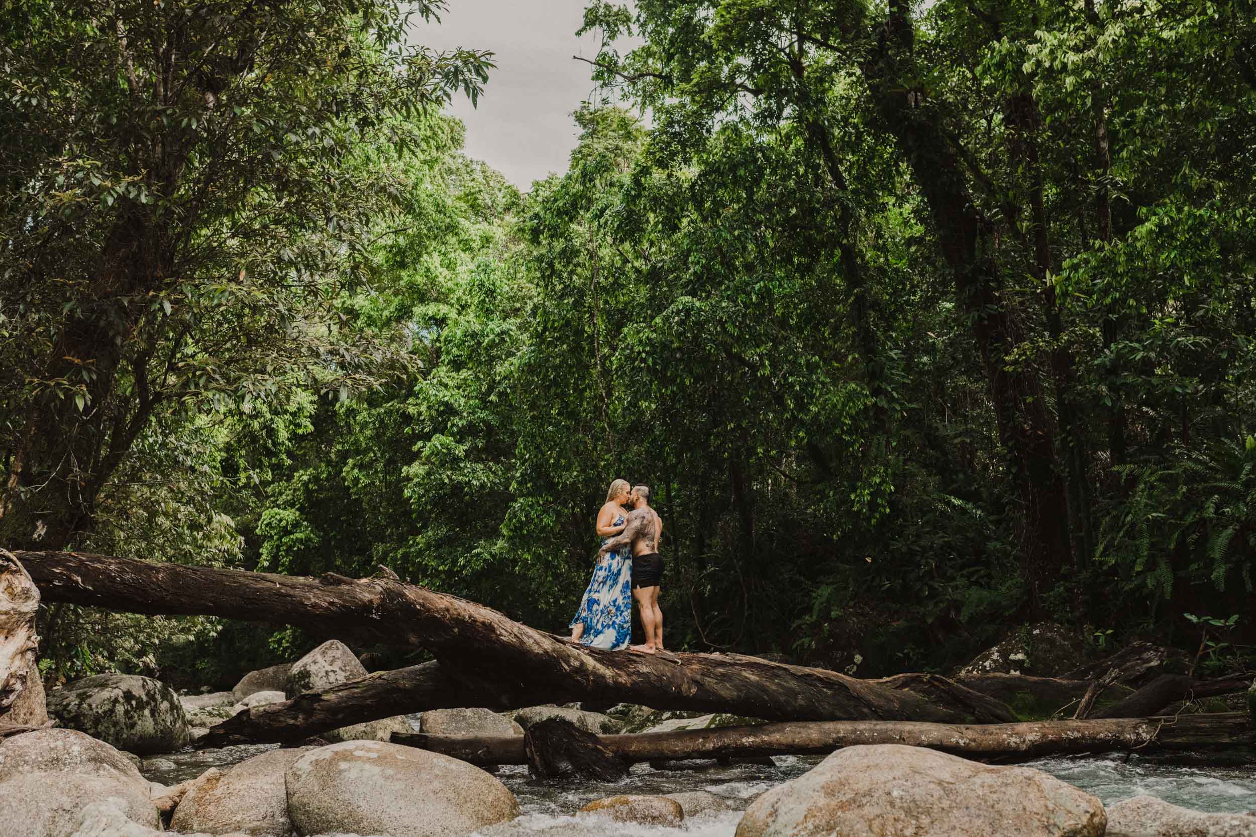 The Raw Photographer - Cairns Wedding Photographer - Rainforest engagement shoot location - Queensland Photography - candid nature-16.jpg