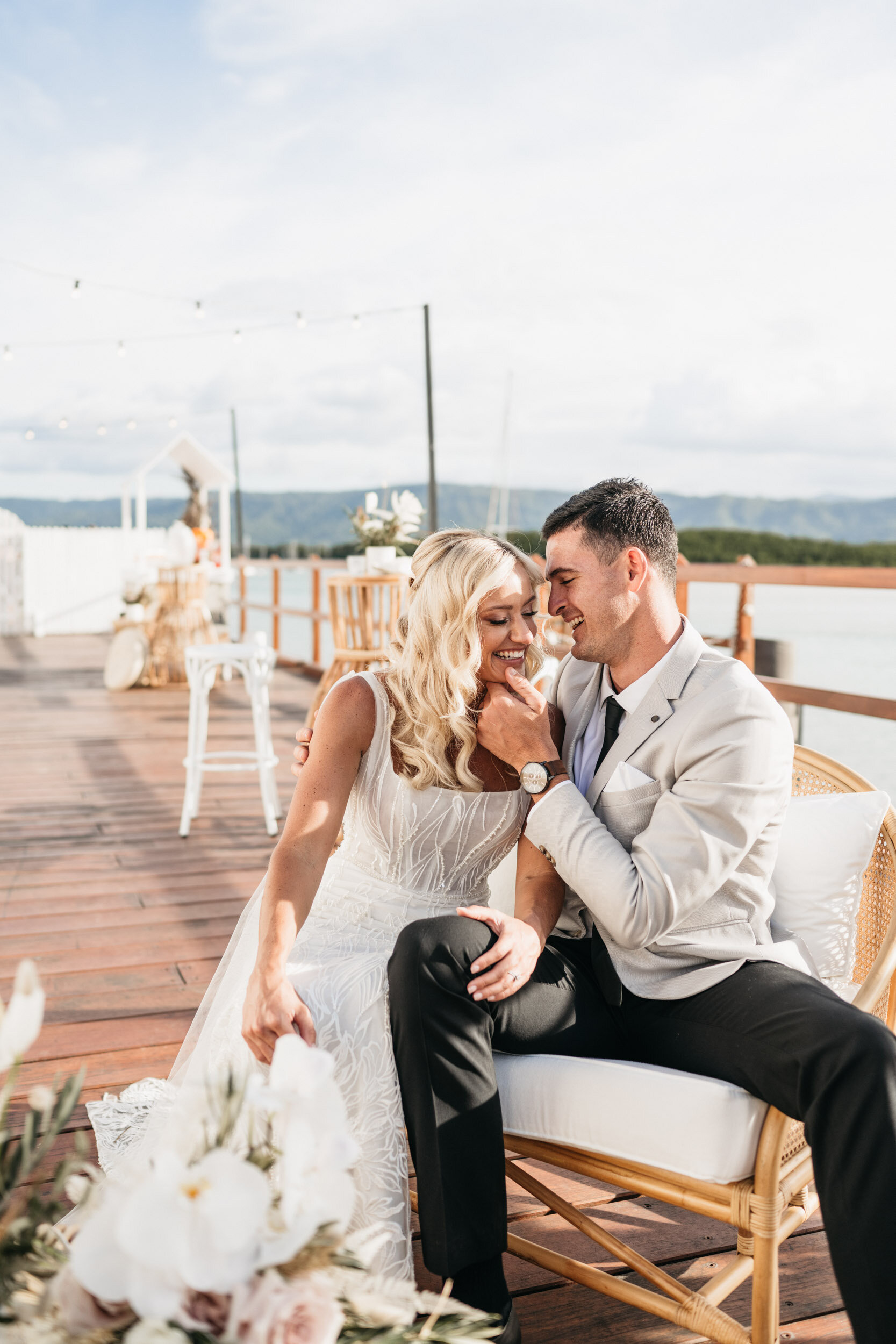 Sugar Wharf Little Cove ceremony reception Cairns Port Douglas Wedding Photographer Photography (Copy)