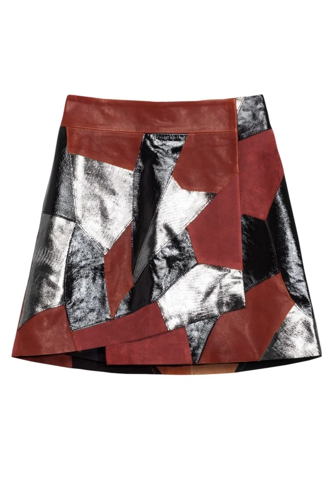 Leather--Suede-skirt----185