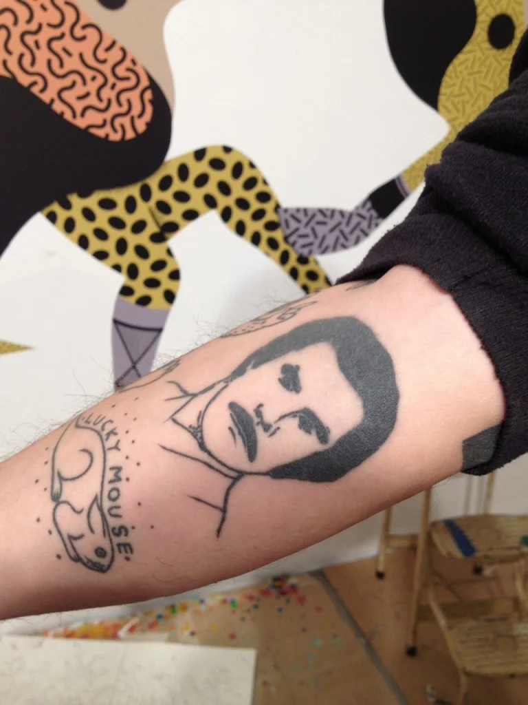 Hell_O_Monsters_Ron_Burgundy_Tattoo