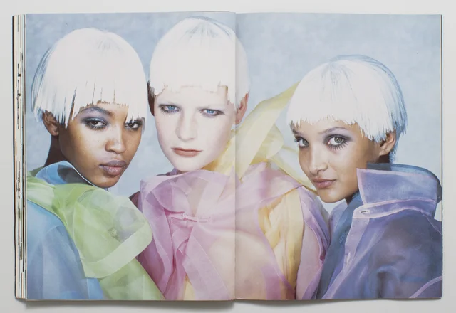 Comme des Garçons SS89 – featuring a baby Naomi Campbell – by Peter Lindbergh (image:&nbsp;VFiles)