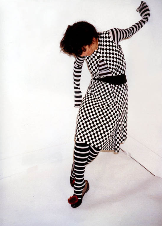 Björk in SS01 Comme des Garçons for Self Service&nbsp;(image: Juergen Teller) 