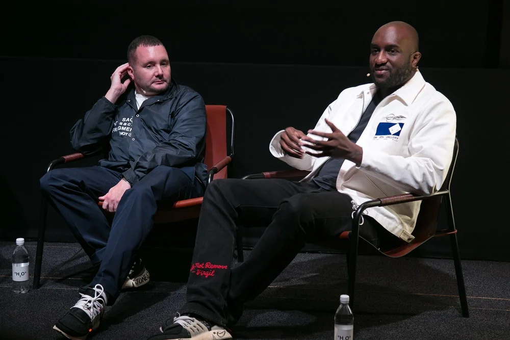 Kim Jones (wearing Virgil Abloh x Nike) - Image : Hypebeast
