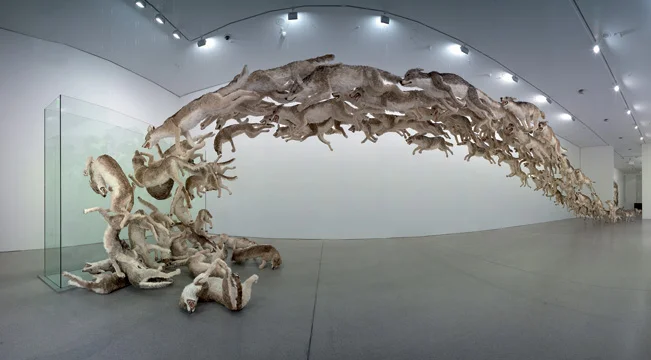 'Head On' - Cai Guo-Qiang (c) Hiro Ihara and Mathias Schormann