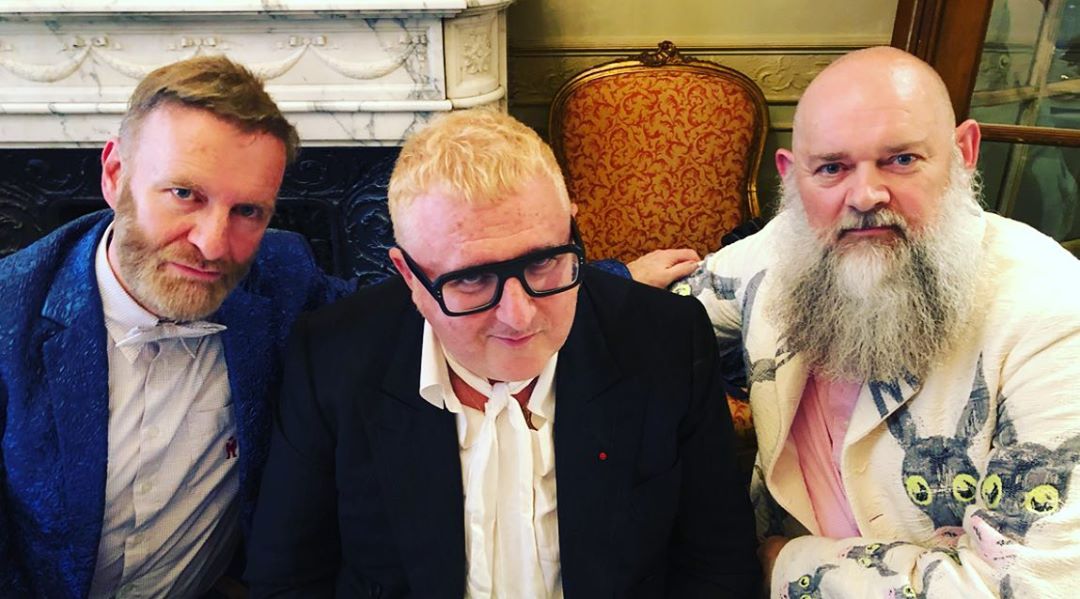 Dirk Van Saene - Alber Elbaz - Walter Van Beirendonck (c) @waltervanbeirendonckofficial / Header image