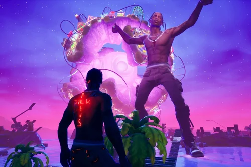 Travis Scott Kid Cudi The Scotts Fortnite Astronomical Event Knotoryus