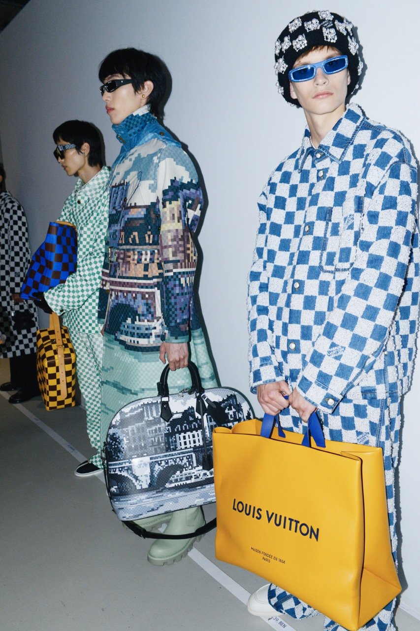 Pharrell William Makes his Louis Vuitton Debut for SS24 on Pont