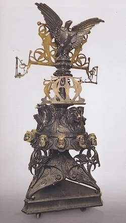 Fig. 1. Viollet-Le-Duc, Lectern , Paris, Cathedral of Notre-Dame.