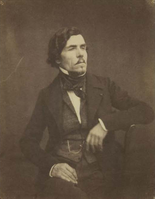 Fig. 2. Victor Laisné, Eugène Delacroix, c. 1852.
