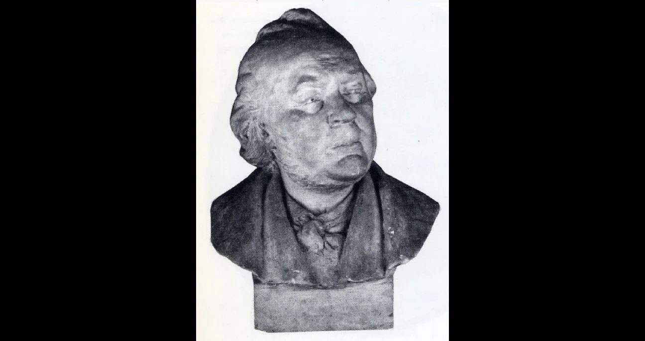 Fig. 2. Adolphe Louis Geoffroy-Dechaume, Honoré Daumier , plaster bust, 1889, private collection.