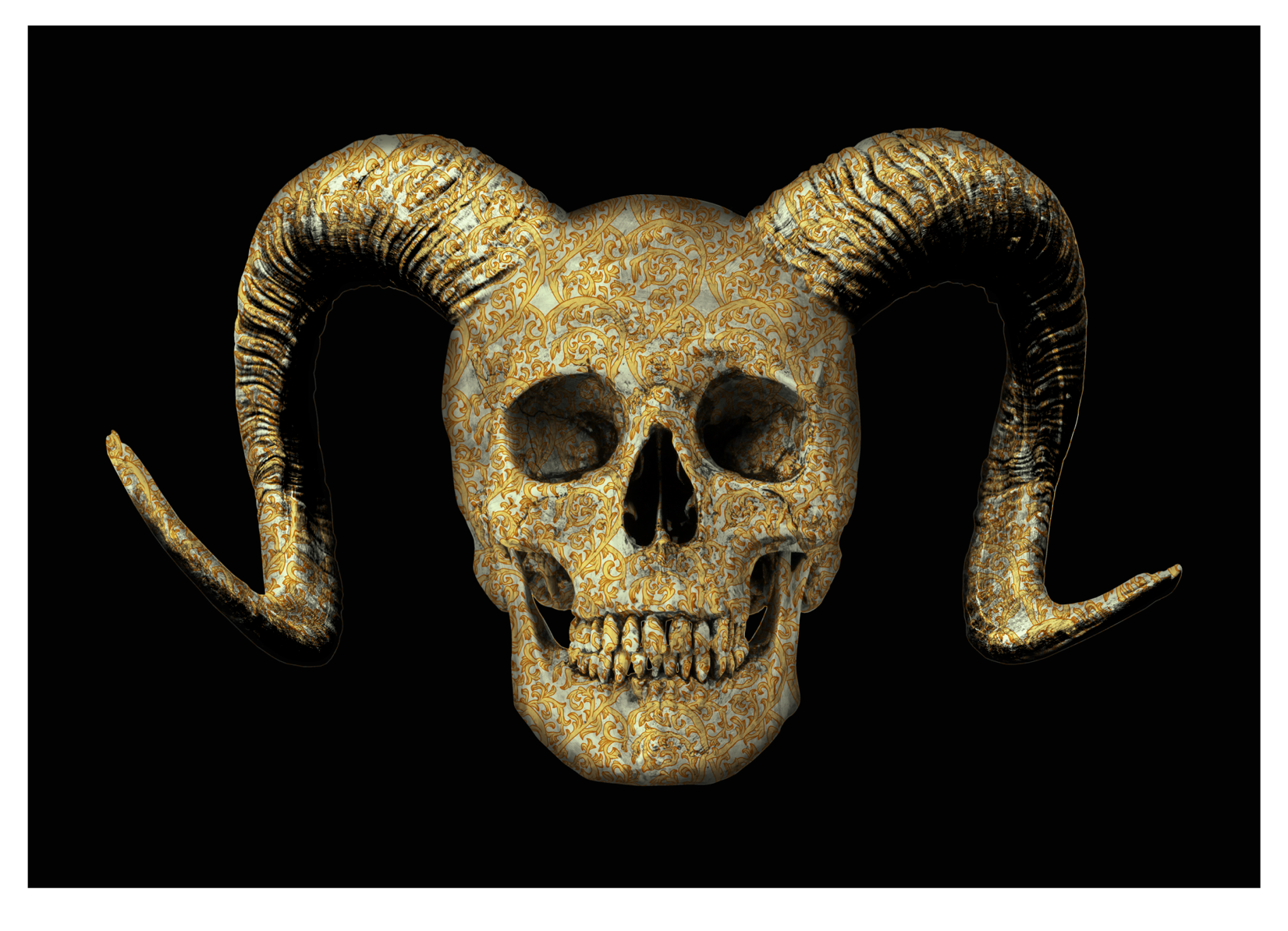 Golden Skull