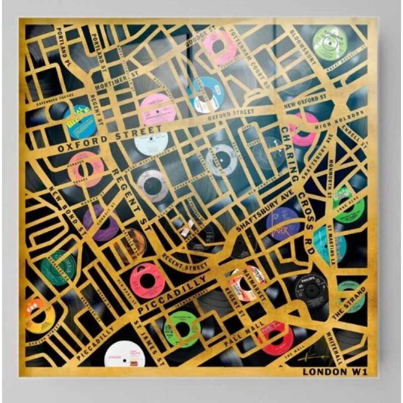 Postcode Map London W1