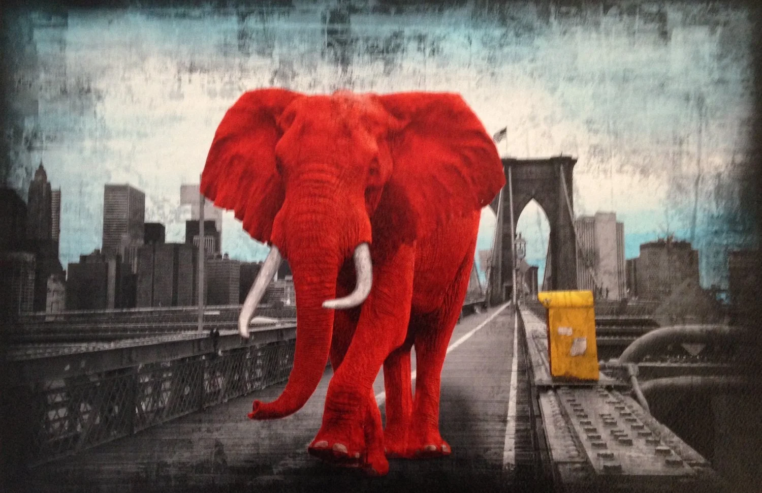 Tripping on Brooklyn Bridge