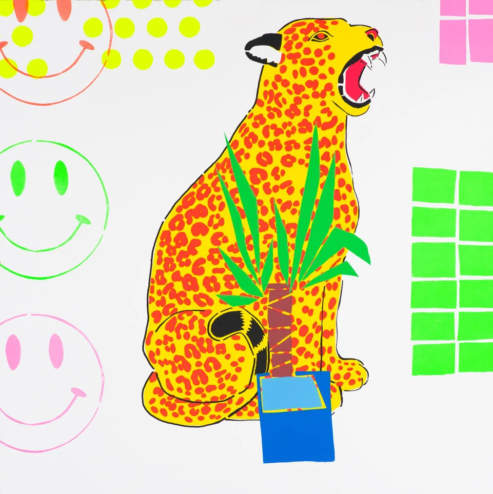 Porcelain Leopard And Yucca|Mew|Liberty Gallery.jpeg