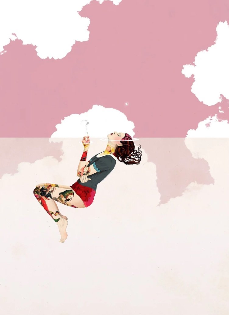 Smoke I (pink)