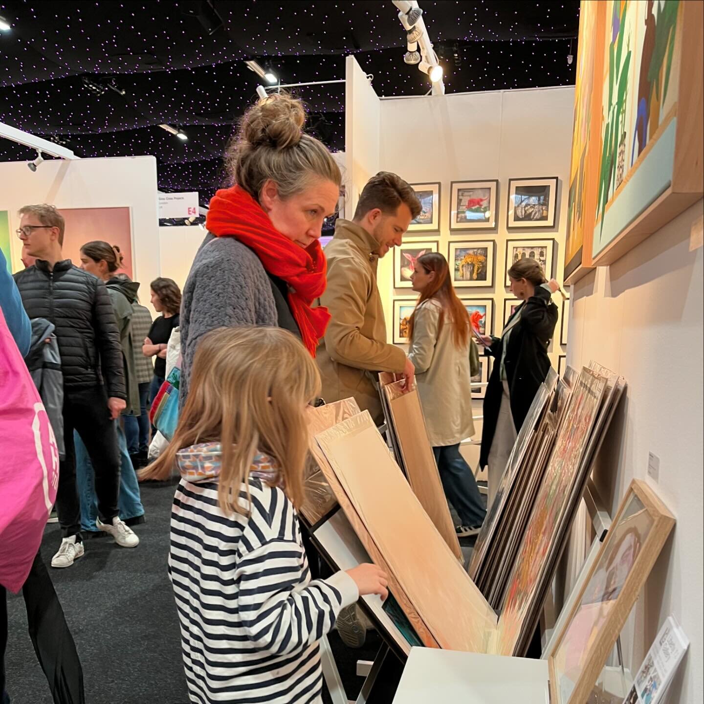 There&rsquo;s nothing like a browse through a browser for finding the very best in limited edition prints! At the @affordableartfairuk #battersea we had so much interest in art by our brilliant artist @marcelinaamelia we sold out of some of her piece