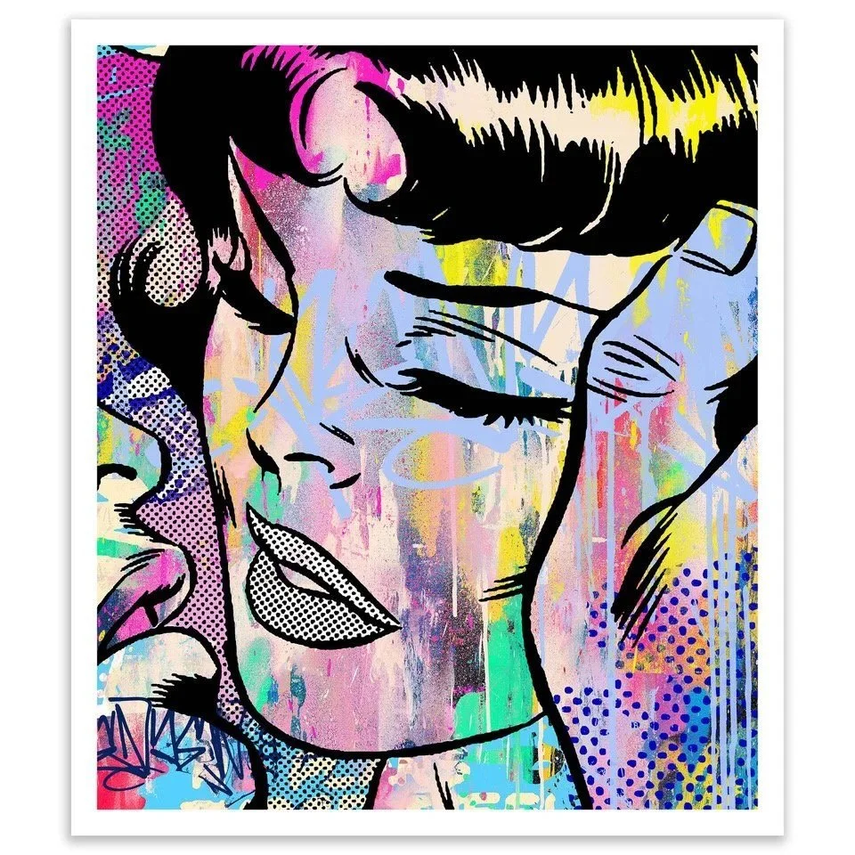 This is an absolute classic piece by our brilliant artist @benallenart 

Ben&rsquo;s work is inspired by textures found in everyday life, surrounding us on the streets and buildings, the rusting metals and corroded weather swept posters of the street