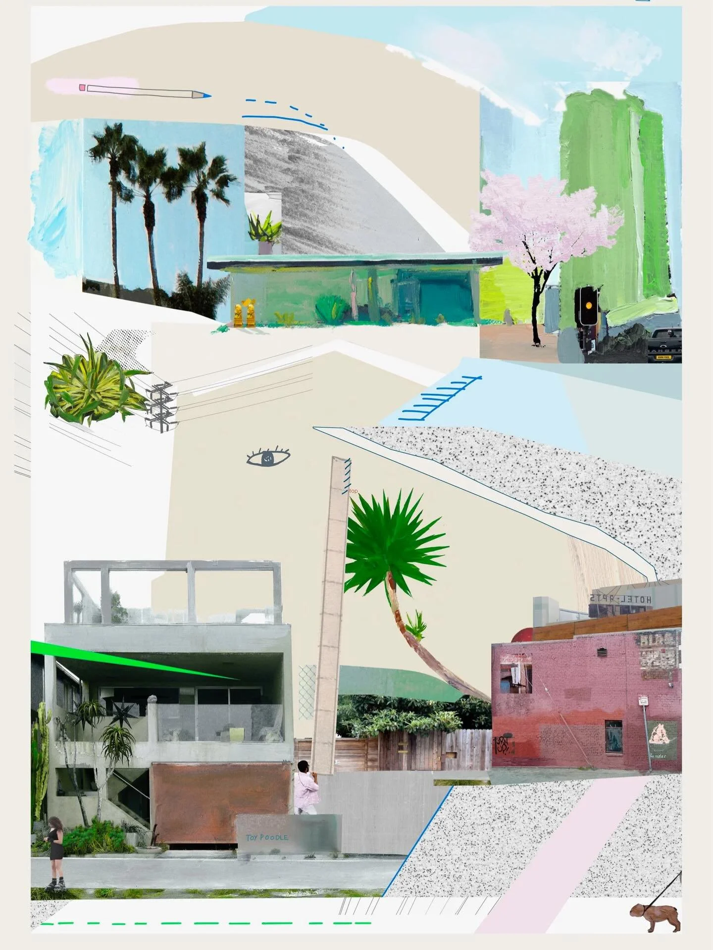 This is a  fabulous signature piece by our brilliant artist Steph Burnley  @bonnieandclydeart 

Bonnie and Clyde is a contemporary British artist, whose mixed media collage and print-work centres around scenes of the urban imaginary. Crossing medium 