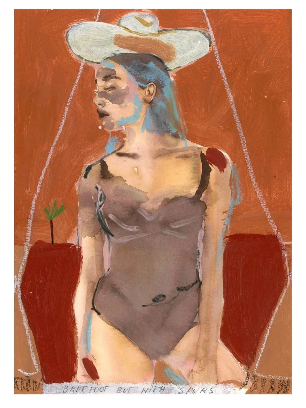 This is a fabulous signature piece by our brilliant artist @marcelinaamelia
Marcelina Amelia is a multidisciplinary artist working with different media, such as painting, photography, installation, textile, sculpture, video, and performance art.
Bare