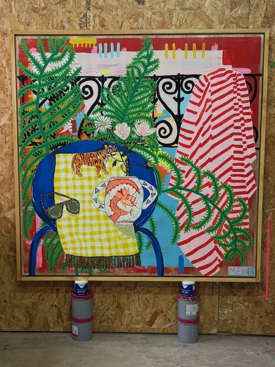 Still Life on the Balcony