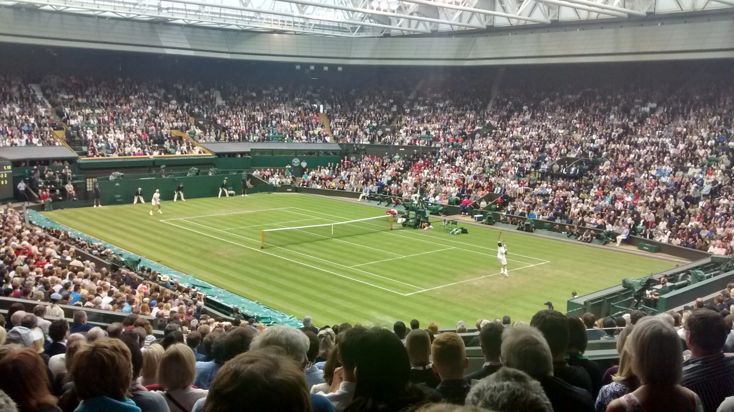 Resale tickets to see Roger Federer on Centre Court two year’s ago!