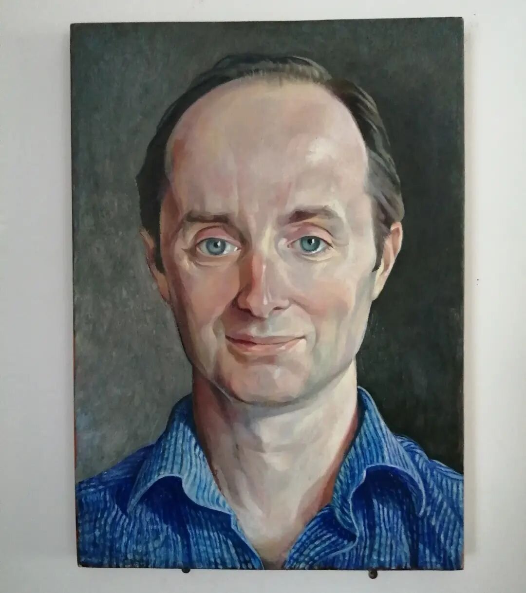 This little portrait will be part of my contribution to the Royal Society of Portrait Painters annual exhibition at the Mall Galleries, London.

4th to 13th May.

A lively and eclectic mix of the best portraiture currently being made in the UK, Europ