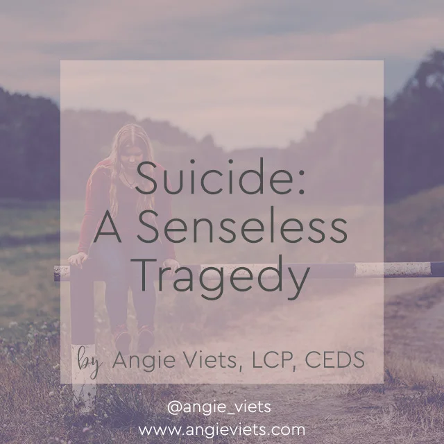 Suicide: A Senseless Tragedy