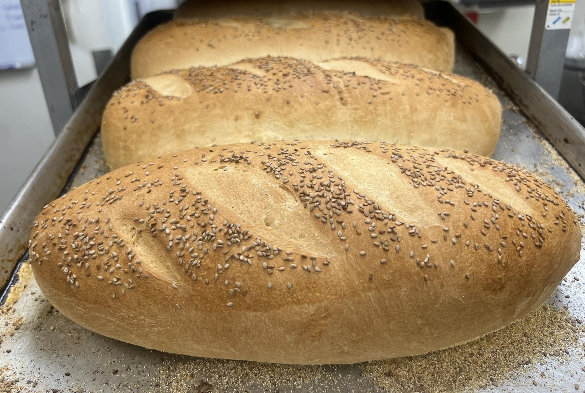 Stop in for a loaf of our freshly baked bread! 🥖