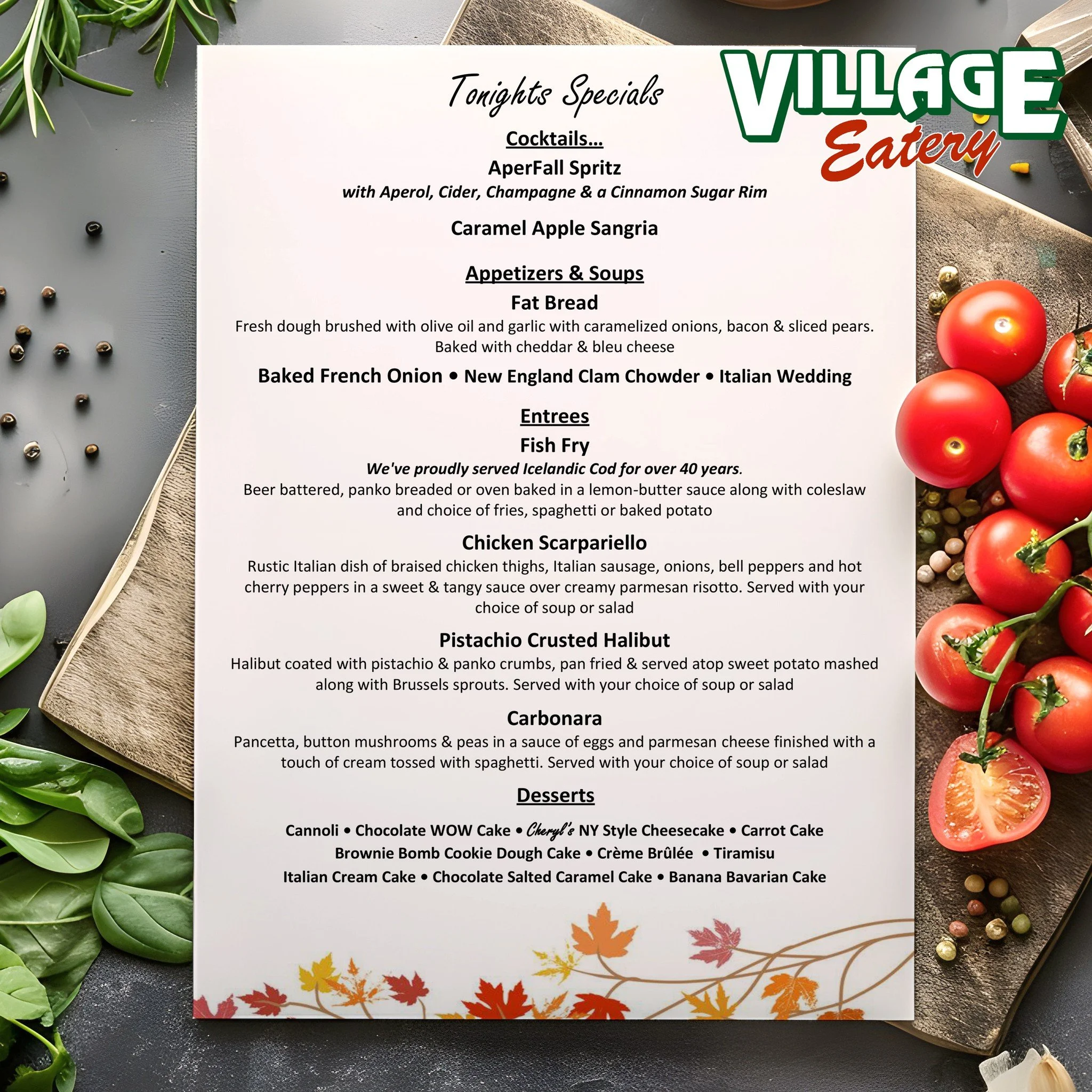 𝐋𝐨𝐜𝐤𝐩𝐨𝐫𝐭 𝐎𝐮𝐫 𝐖𝐞𝐞𝐤𝐞𝐧𝐝 𝐒𝐩𝐞𝐜𝐢𝐚𝐥𝐬 𝐚𝐫𝐞 𝐇𝐞𝐫𝐞 𝐚𝐧𝐝 𝐓𝐡𝐞𝐲&rsquo;𝐫𝐞 𝐒𝐩𝐞𝐜𝐭𝐚𝐜𝐮𝐥𝐚𝐫!💯🔥

As always we feature our Fish Fry on Friday and Saturday is our Prime Rib dinner special. 𝗜𝗻 𝗮𝗱𝗱𝗶𝘁𝗶𝗼𝗻 𝘁𝗼 𝗼𝘂?