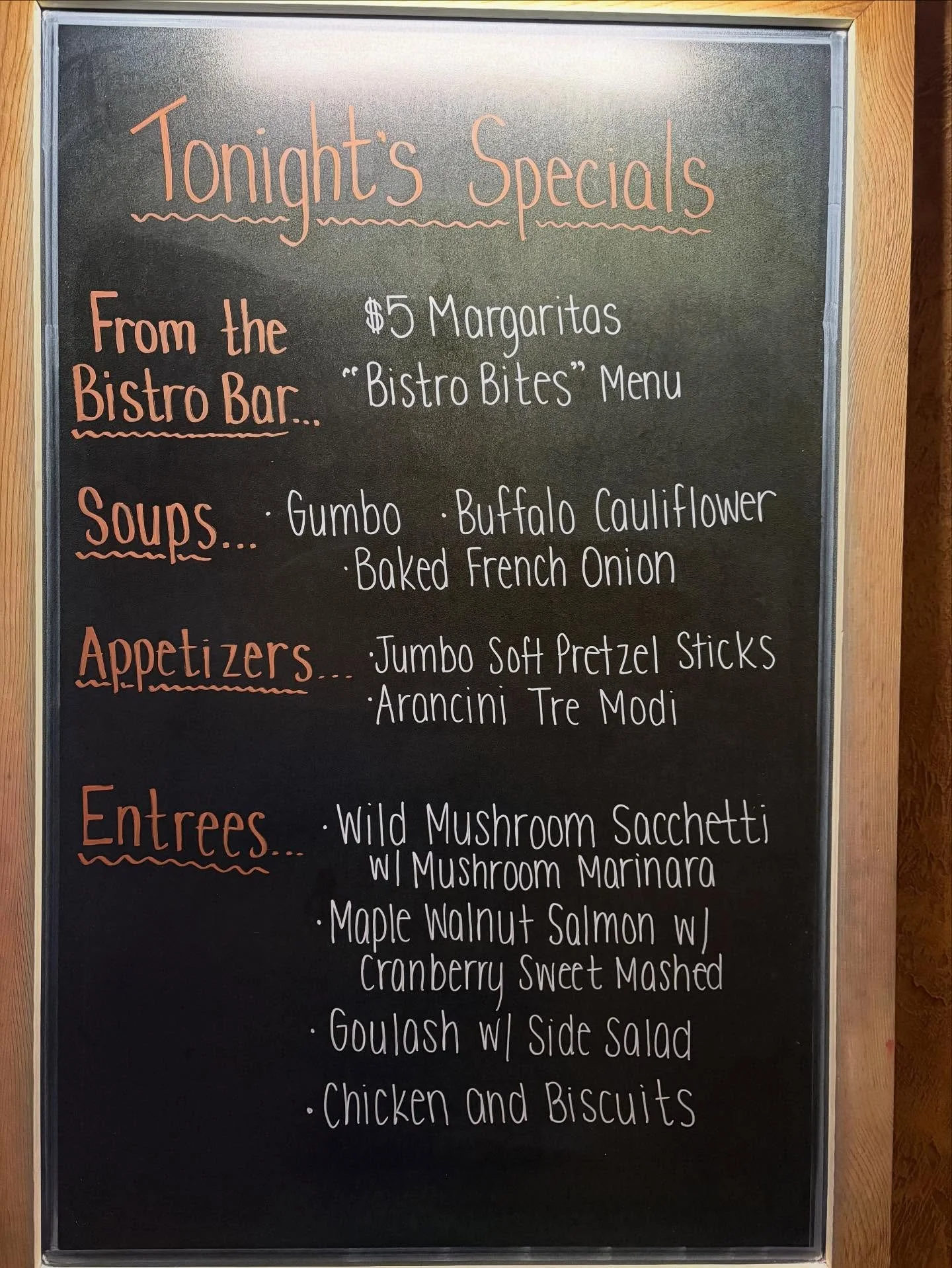 👋🏼 Happy Wednesday, Lockport!

☁️ Mother Nature hasn&rsquo;t quite made up her mind today, but we&rsquo;ve got some warm and welcoming specials for you here at the Village Eatery!

🍸Bar Bite Specials, Happy Hour starting at 4, and our $5 Margarita