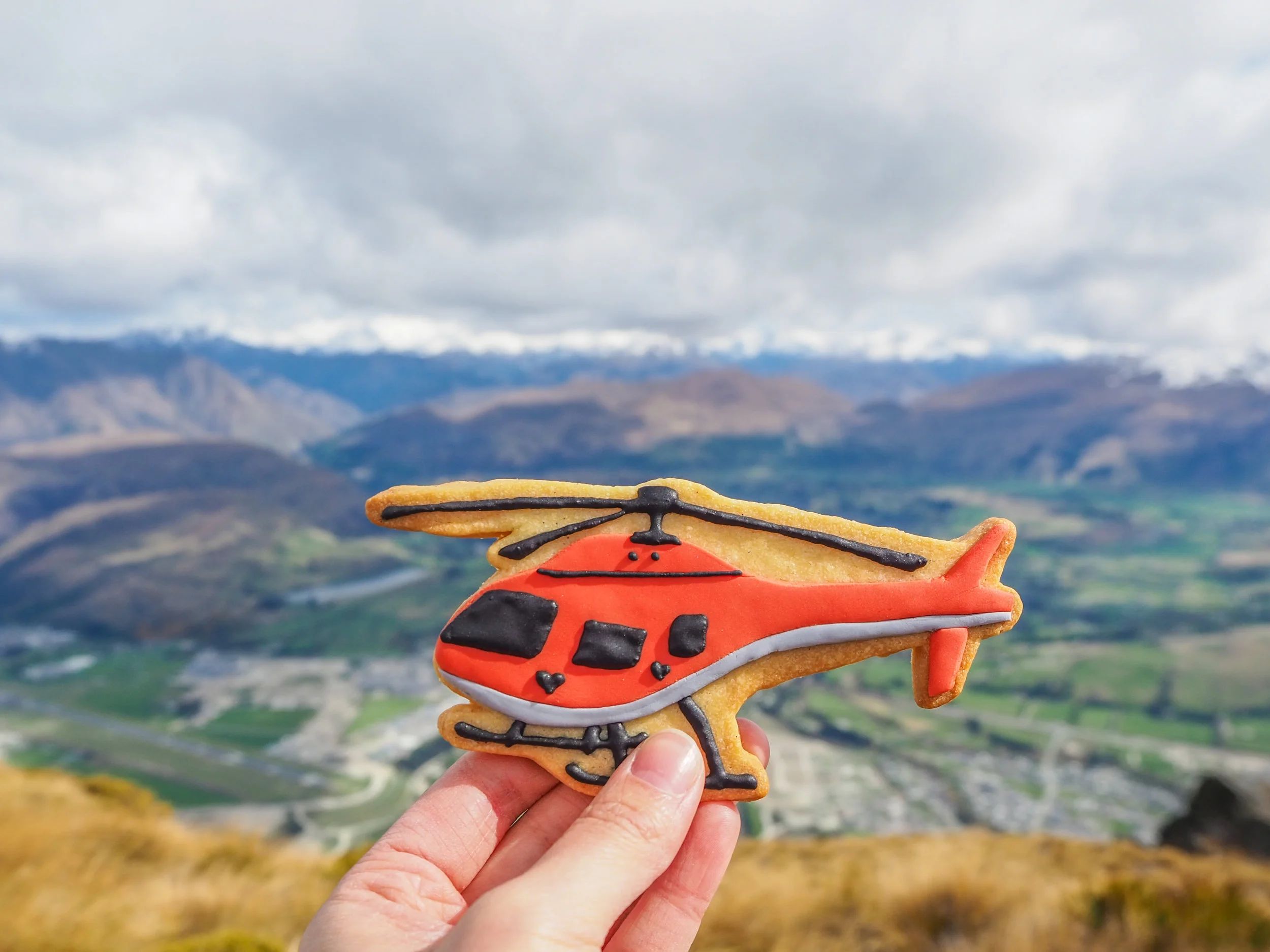 Helicopter to The Remarkables - Queenstown, New Zealand.