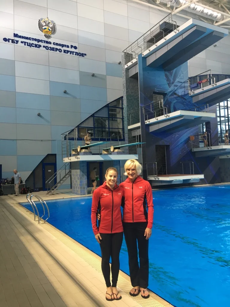 LEN - DIVING PROJECT 2017: Chris et Michelle à Moscou