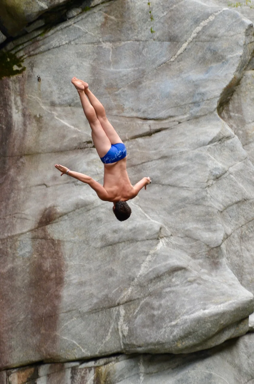 International Cliff Diving Championship (15/20 mètres) - Ponte Brolla/Tessin 