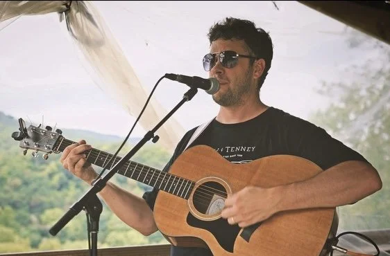 Local Friday night music night in the Biergarten with Russell Jacobsen Duo