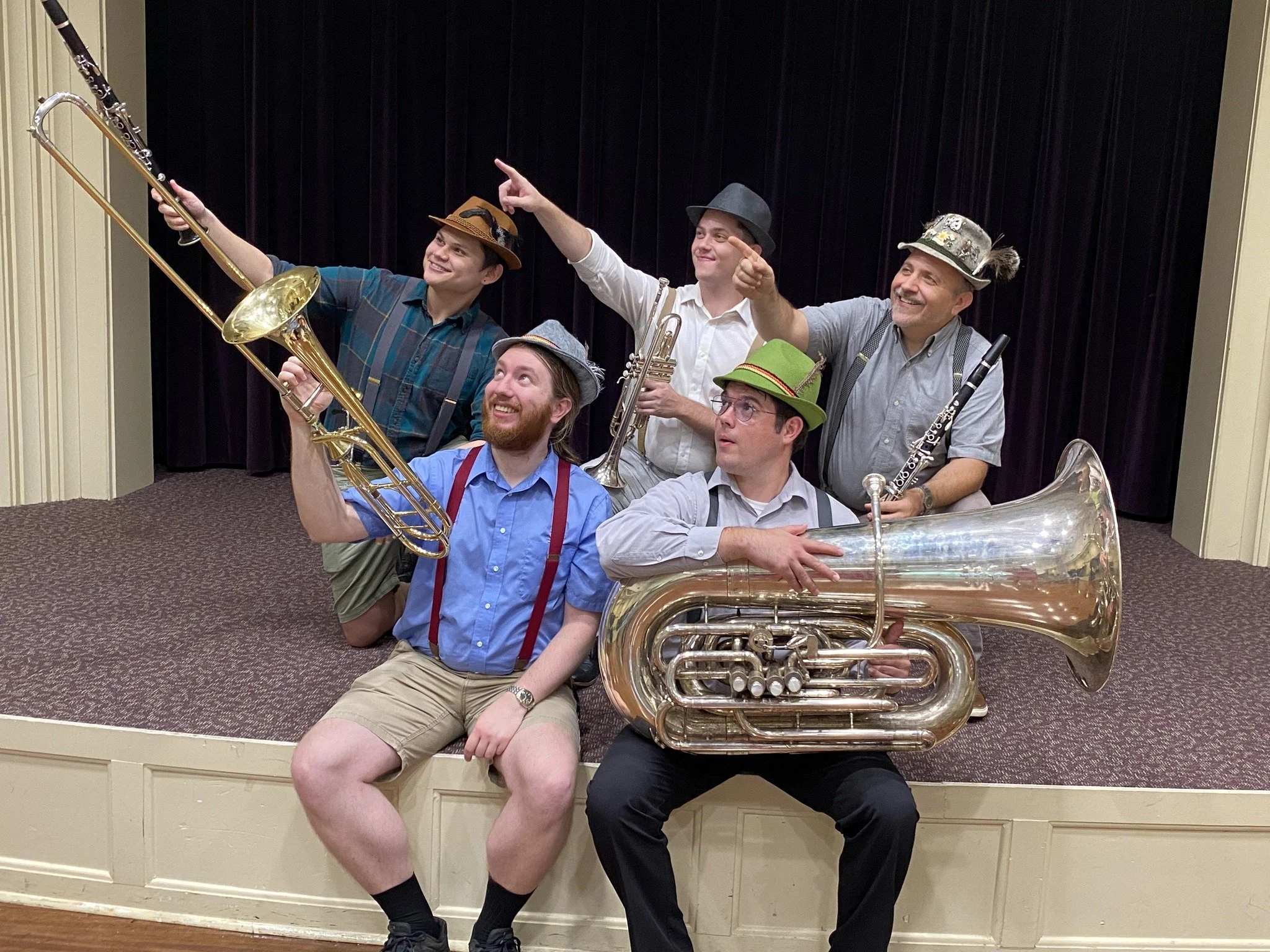 Pre-Oktoberfest  warm-up In the Biergarten with  The Polka Terps 