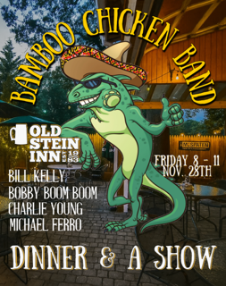 After Thanksgiving with The Bamboo Chicken Band in the Biergarten