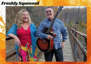 Local Friday night music night in the Biergarten with Freshly Squeezed 